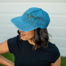 Load image into Gallery viewer, Denim Mountain Cap
