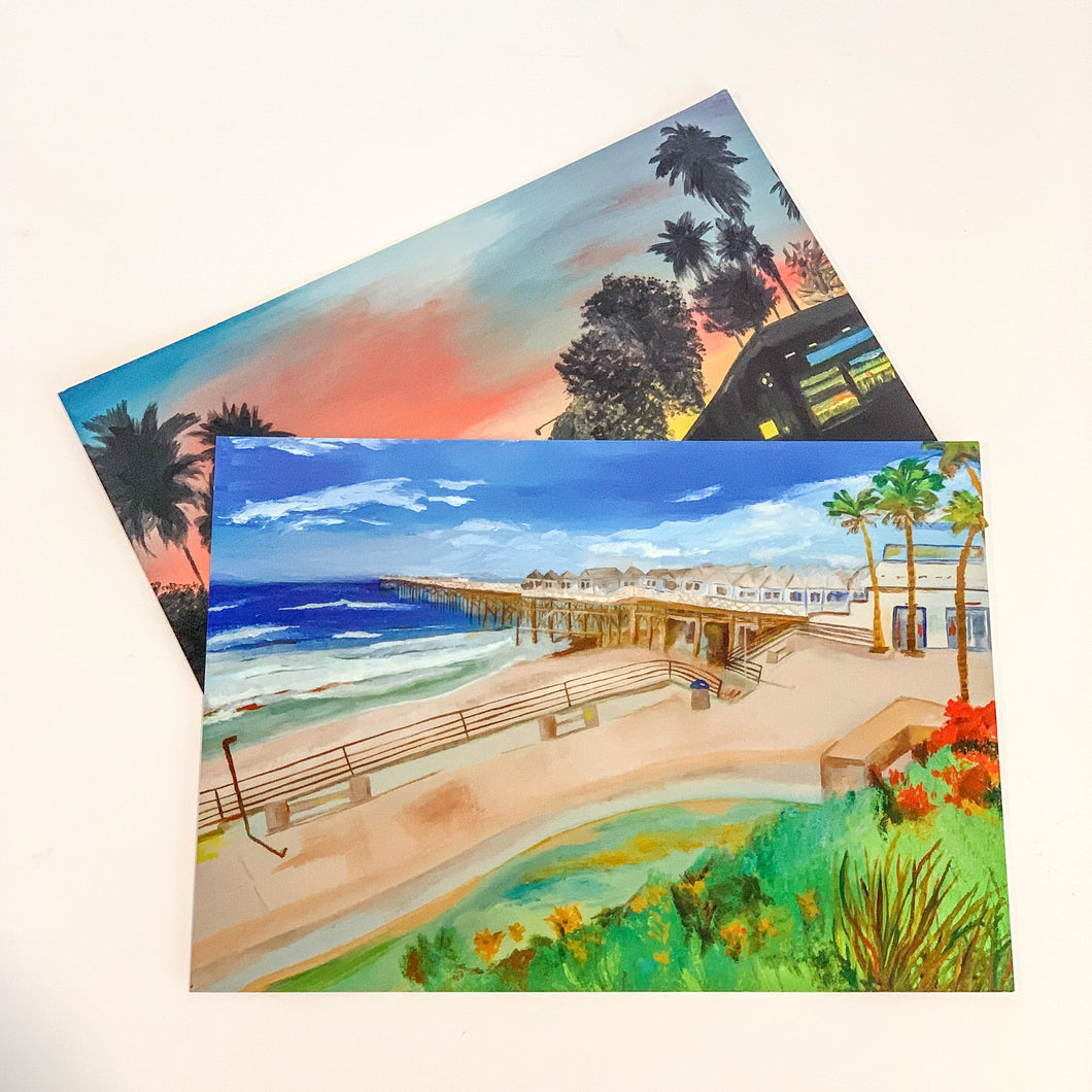 Postcard Prints - San Diego Collection